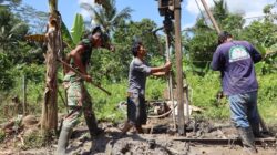 Melalui TMMD Ke-128, Kodim 0908/Bontang Bangun Sumur Bor sebagai Solusi Air Bersih Warga