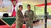 Pangdam VI/Mlw Kunjungi Brigif TP 32/Mangkalihat, Cek Kesiapan Satuan.