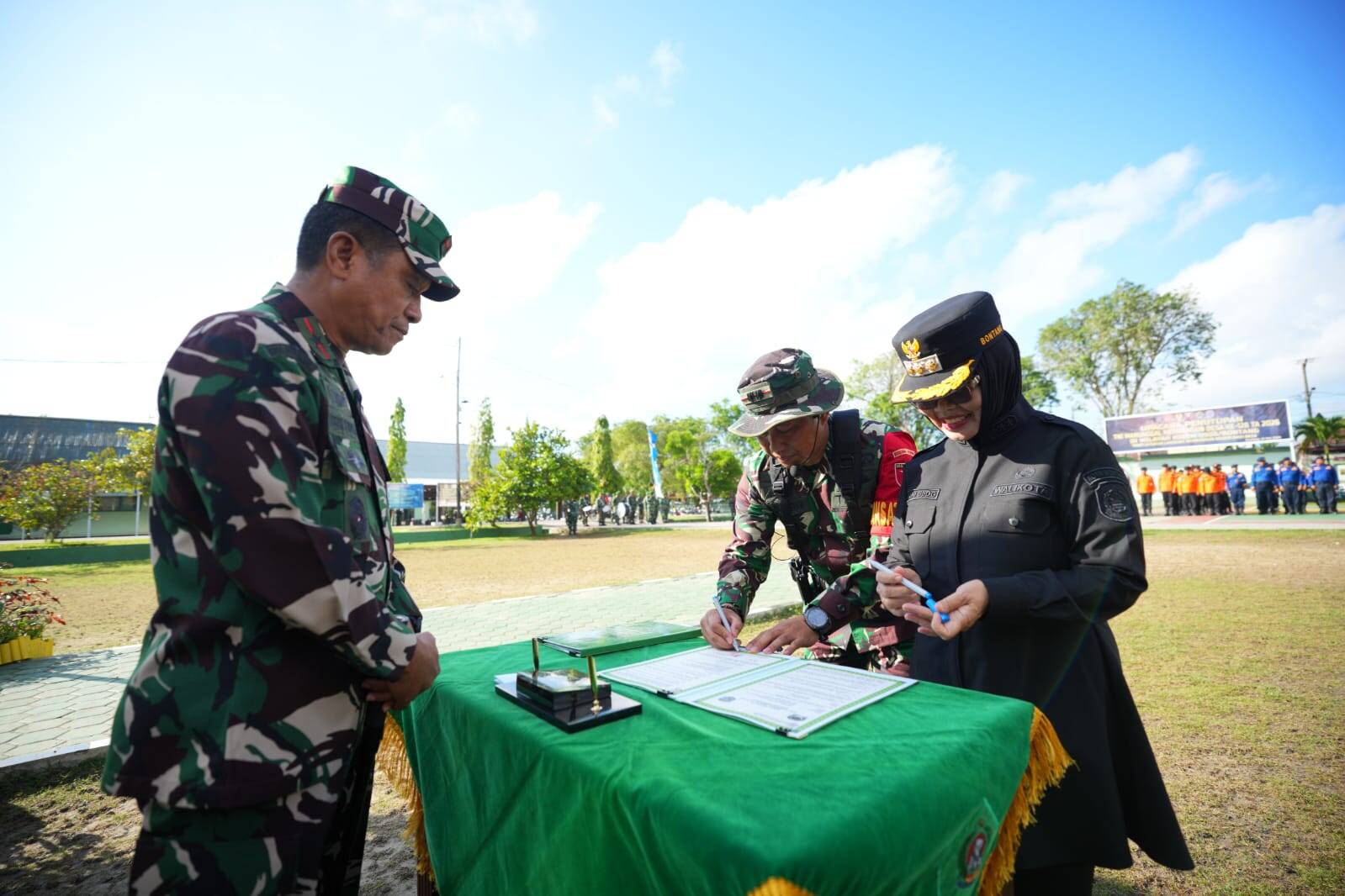 Danrem 091/ASN Resmi Tutup TMMD Ke-128 Kodim 0908/Bontang, Wujud Nyata Kemanunggalan TNI dan Rakyat