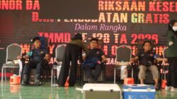 Bakti Kesehatan TMMD Ke-128 Kodim 0908/Bontang, Warga Antusias Ikuti Donor Darah Dan Pengobatan Gratis Bakti Kesehatan TMMD Ke-128 Kodim 0908/Bontang, Warga Antusias Ikuti Donor Darah Dan Pengobatan Gratis