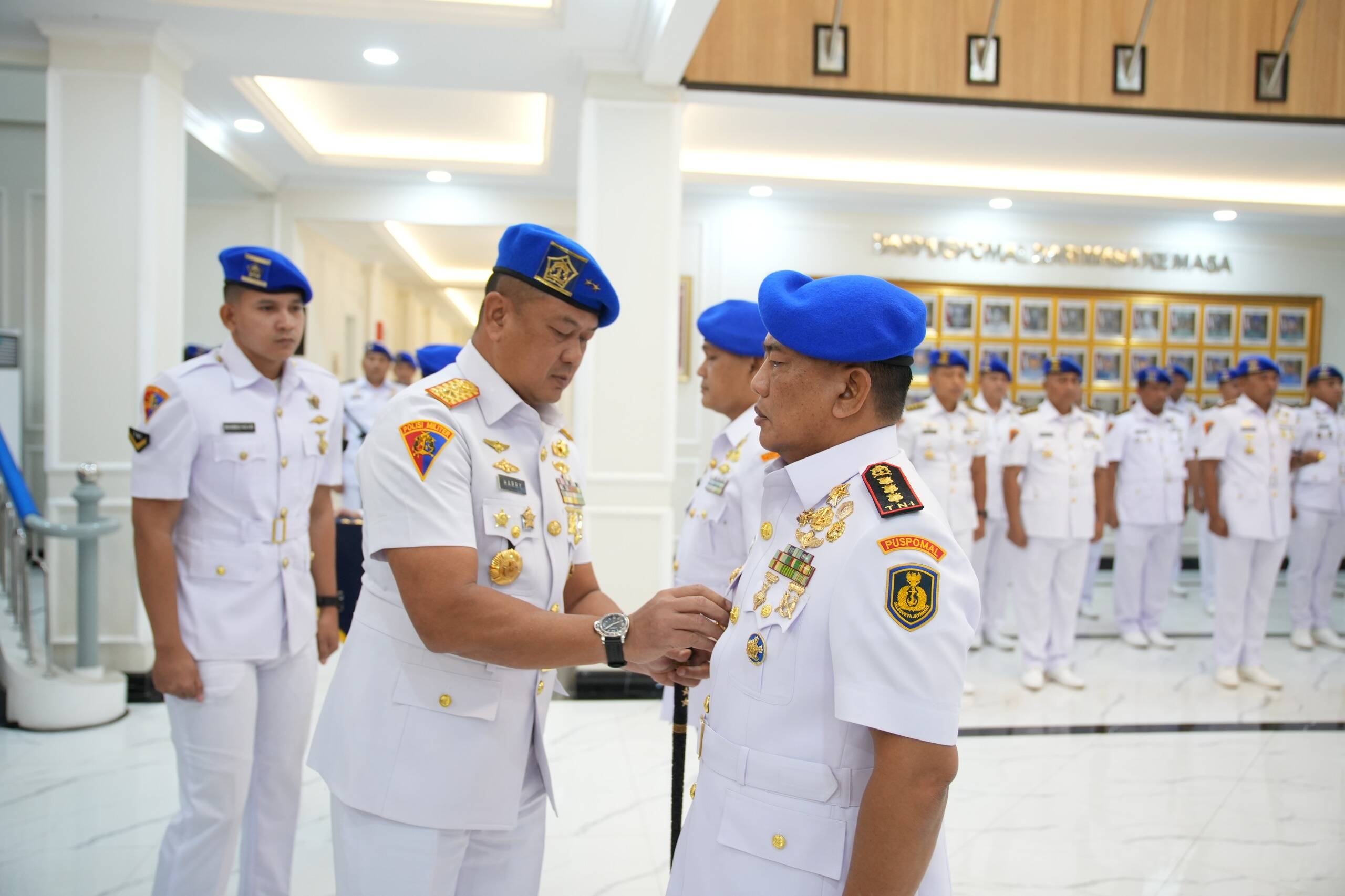 Danpuspomal Pimpin Sertijab Kolonel Laut (PM) Khoirul Fuad Resmi Jabat Wadan Puspomal Danpuspomal Pimpin Sertijab Kolonel Laut (PM) Khoirul Fuad Resmi Jabat Wadan Puspomal