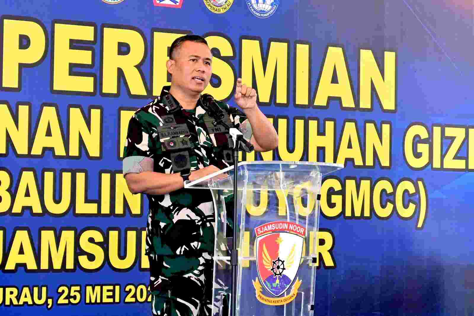 Dukung Program Asta Cita Presiden RI, Danlanud Sjamsudin Noor Resmikan SPPG Maluka Baulin Perkuat Gizi Generasi Bangsa Dukung Program Asta Cita Presiden RI, Danlanud Sjamsudin Noor Resmikan SPPG Maluka Baulin Perkuat Gizi Generasi Bangsa