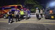 Cegah Gesekan Fisik Antar Kelompok, Polsek Widang Polres Tuban Patroli Bersinggungan di Perbatasan Dengan Polsek Babat Polres Lamongan