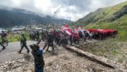 Peringatan Hari Lahir Pancasila, 800 Warga Puncak Jaya Kirab Bendera 50 Meter