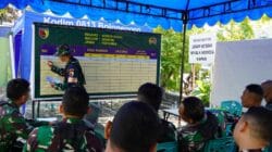 Tingkatkan Kemampuan Prajurit Teritorial, Kodim Bojonegoro Gelar Latnister Proglatsi Sistem Blok Ketahanan Pangan Terpadu