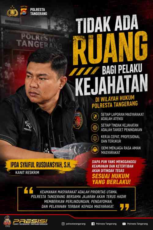 Ketegasan IPDA Syaiful Rusdiansyah terhadap Pelaku Kejahatan Tuai Apresiasi Warga Ketegasan IPDA Syaiful Rusdiansyah terhadap Pelaku Kejahatan Tuai Apresiasi Warga
