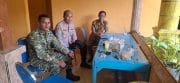 Kapolsek Widang Bersama Danramil Berkunjung ke Desa Memantau Keamanan Wilayah