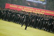 Panglima TNI Pimpin Upacara Prasetya Perwira Diktukpa TNI Integratif TA 2026 di Akademi Militer