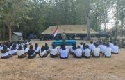 Tumbuhkan Semangat Juang Generasi Muda, Kodim Bojonegoro Gelar Persami Korp Kadet Republik Indonesia