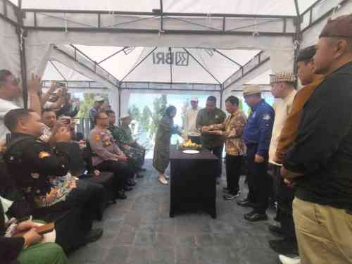 Perkuat Daya Tarik Wisata, Koramil Sukapura Hadiri Pre – Launching Jembatan Kaca Bromo
