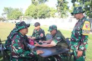 Uji Kemampuan Jasmani Militer Prajurit, Kodim Bojonegoro Gelar PSJM Sistem Blok