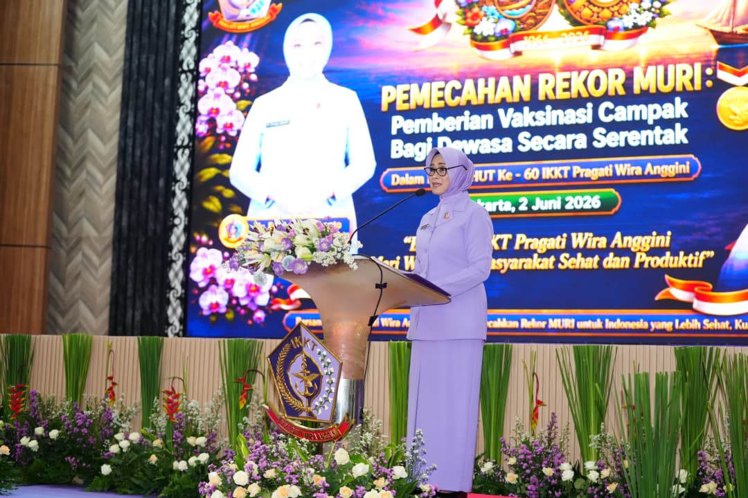 IKKT Pragati Wira Anggini Pecahkan Rekor MURI Vaksinasi Campak Dewasa Terbanyak IKKT Pragati Wira Anggini Pecahkan Rekor MURI Vaksinasi Campak Dewasa Terbanyak