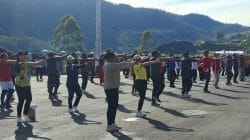 Kodim 1714/Puncak Jaya Laksanakan Kegiatan Jumat Sehat