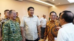 Wakil Ketua I Satgas PRR Letjen TNI Richard Tampubolon dampingi Ketua Satgas : Satgas PRR Minta K/L dan Pemda Tancap Gas Pemulihan Permanen