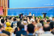 Panglima TNI Dampingi Presiden RI Tutup Sarasehan Kebangsaan KSTI 2026