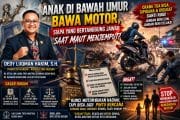 Dedy Luqman Hakim: “Anak di Bawah Umur Bukan Kebal Hukum, Orang Tua Juga Bisa Dimintai Pertanggungjawaban”