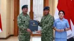 Danlanud Sultan Hasanuddin Resmi Sandang Pangkat Marsekal Pertama Danlanud Sultan Hasanuddin Resmi Sandang Pangkat Marsekal Pertama