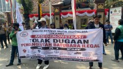 Aksi Damai di Mabes Polri Berlangsung Singkat, Massa Soroti Pengawasan Distribusi Batu Bara