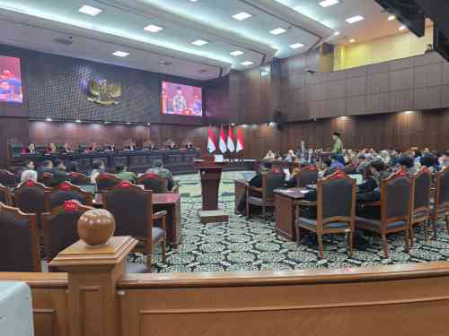 MK Dalami Penempatan Anggaran MBG dalam Pos Pendidikan APBN 2026