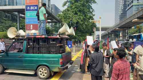Aksi Damai PPRD di Kemenaker RI Berakhir Kondusif Aksi Damai PPRD di Kemenaker RI Berakhir Kondusif