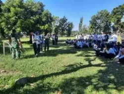 Koramil Leces Tanamkan Disiplin dan Karakter Siswa Melalui Kegiatan MPLS
