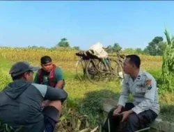 Polsek Wonoasih Perkuat Ketahanan Pangan Nasional, Binmas Serap Aspirasi Petani di Pakistaji
