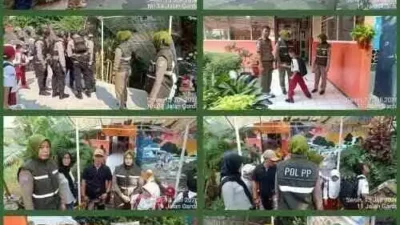Pesan Ancaman Bom Bikin Heboh Jagakarsa, Aparat Amankan Area Sekolah