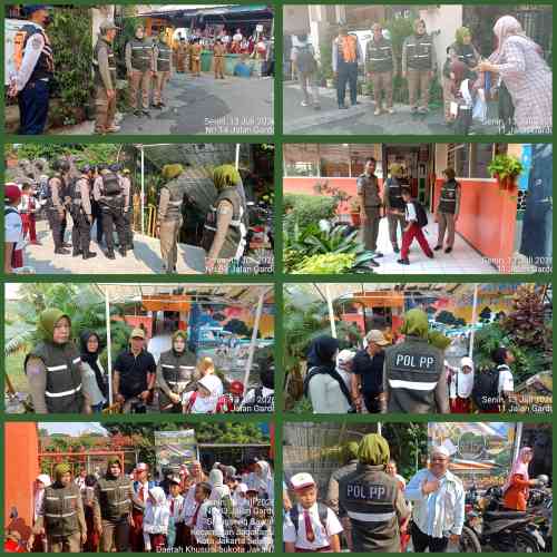 Pesan Ancaman Bom Bikin Heboh Jagakarsa, Aparat Amankan Area Sekolah