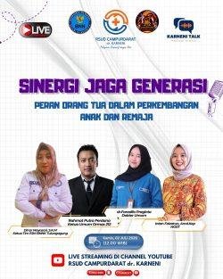 RSUD Campurdarat dr. Karneni Ajak Orang Tua Perkuat Peran Keluarga Dalam Tumbuh Kembang Anak