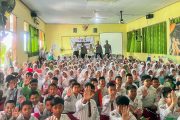 Polres Probolinggo Kota Edukasi 256 Siswa SMPN 4 Waspadai Bahaya NAPZA Saat MPLS 2026
