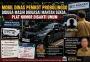 Diduga Masih Dikuasai Mantan Sekda, Mobil Dinas Pemkot Probolinggo Berpelat Putih