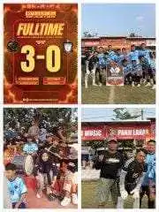 Betet Putra FC Dipaksa Pulang Tangan Hampa, Sumberpancur Menang Telak 3-0