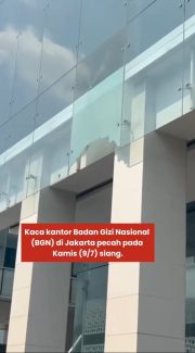 Kaca Pintu Gedung BGN Pecah, Kapolres Metro Jakpus Luruskan Informasi Viral