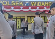 PENEKANAN KAPOLSEK WIDANG, PENTINGNYA DISIPLIN DAN KEKOMPAKAN