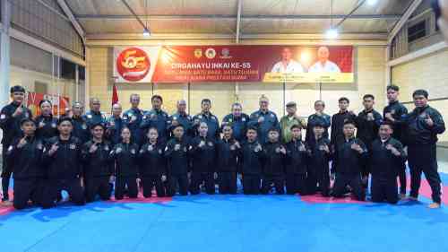 Ketua Umum PP INKAI Laksda TNI Ivan Yulivan lepas Team Karate INKAI ke Kejuaraan Dunia Karate SEAKF di Vietnam Ketua Umum PP INKAI Laksda TNI Ivan Yulivan lepas Team Karate INKAI ke Kejuaraan Dunia Karate SEAKF di Vietnam