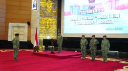 Irjen TNI Pimpin Laporan Korps Kenaikan Pangkat 105 Pati TNI