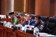 Panglima TNI Bersama Wamenhan RI Hadiri Raker Bersama Komisi I DPR RI