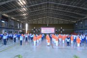Olahraga Bersama Warnai Peringatan HUT Ke-38 Yasarini di Lanud Sultan Hasanuddin