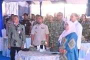 Lanud Sultan Hasanuddin Gelar Panen Raya Tebu Serentak di Takalar, Dukung Ketahanan Pangan Nasional