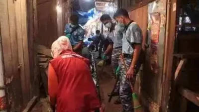 Lanud Sultan Hasanuddin Bersama Satuan TNI AU Makassar Gelar Karya Bakti di Pasar Mandai Sambut Hari Bakti ke-79 TNI Angkatan Udara