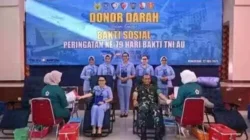 Lanud Sultan Hasanuddin Bersama Satuan TNI AU Makassar Gelar Donor Darah, Wujud Nyata Pengabdian bagi Kemanusiaan Lanud Sultan Hasanuddin Bersama Satuan TNI AU Makassar Gelar Donor Darah, Wujud Nyata Pengabdian bagi Kemanusiaan