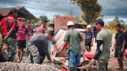 Warga Kampung Jimbi Sambut Gembira Rampungnya Pembangunan Jembatan Beton