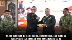 Wujud Dukungan dan Sinergitas, Dandim 0906/Kkr Bersama Forkopimda Semarakkan Hari Bhayangkara Ke-80 Wujud Dukungan dan Sinergitas, Dandim 0906/Kkr Bersama Forkopimda Semarakkan Hari Bhayangkara Ke-80