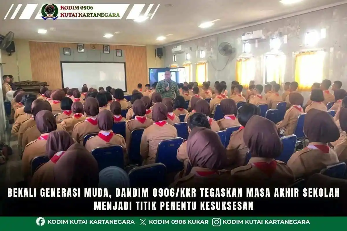 Bekali Generasi Muda, Dandim 0906/Kkr Tegaskan Masa Akhir Sekolah Menjadi Titik Penentu Kesuksesan Bekali Generasi Muda, Dandim 0906/Kkr Tegaskan Masa Akhir Sekolah Menjadi Titik Penentu Kesuksesan