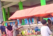 Senyum Manis Lapak Mbak Mike: Saat TMMD 129 Bojonegoro Dobrak Ekonomi Desa Kesongo