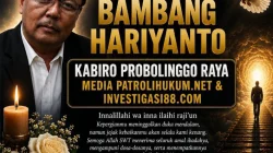Kabar Duka dari Probolinggo, Bambang Hariyanto Kabiro Patrolihukum.net Berpulang