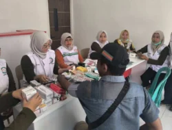 Penutupan TMMD 129 Bojonegoro Diwarnai dengan Layanan Kesehatan Gratis