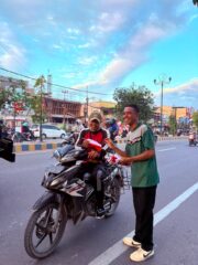 *Polda PBD Bersama Aliansi BEM Se-sorong Raya Gelar Gerakan Mahasiswa Merah Putih, Perkuat Nasionalisme dan Persatuan*