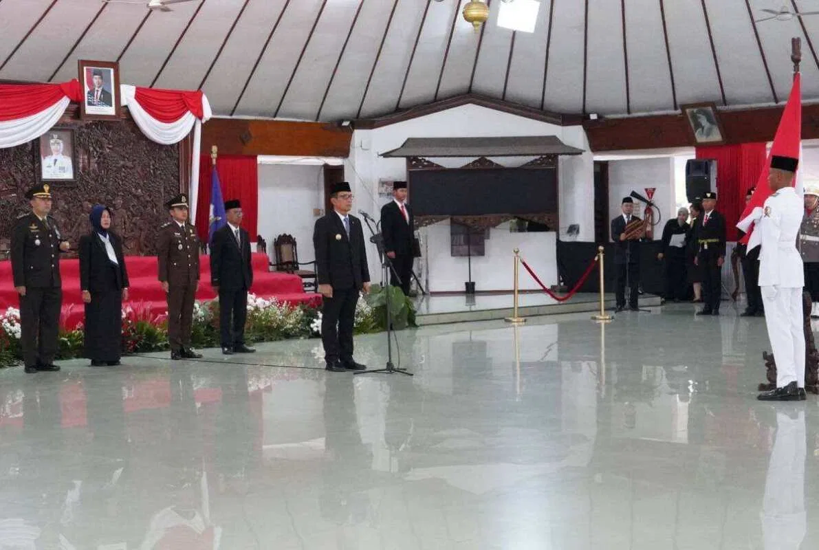 Dandim Bojonegoro Hadiri Pengukuhan 72 Anggota Paskibraka 2026: Siap Tunaikan Tugas Mulia di Hari Kemerdekaan