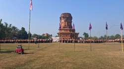 Koramil Paiton Hadiri Upacara HUT Pramuka Ke 65 Dilokasi Wisata Candi Jabung